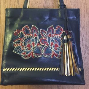 Patricia Nash Leather Tote and Wallet - EUC
